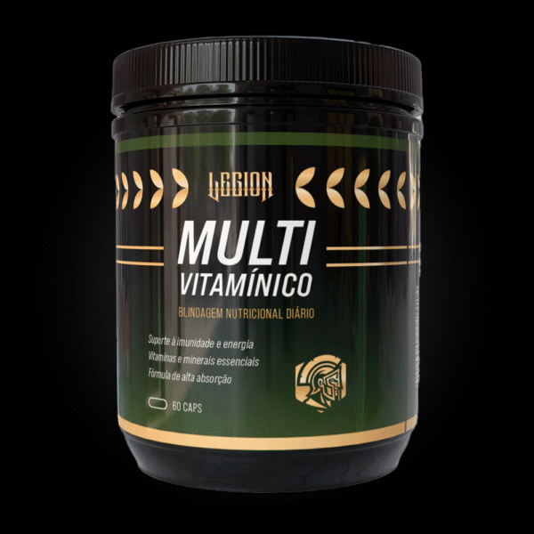 Multivitaminico | Cápsula vegetal (HPMC) | Celulose Microcristalina | Dióxido de Silício | de A à Z | 60CP - Legion Nutrition