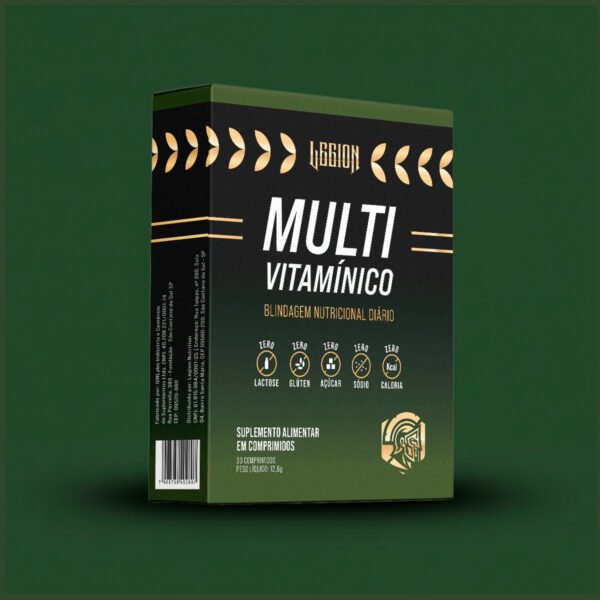 Multivitamínico | Dióxido de Silício | de A à Z | 30CP - Legion Nutrition