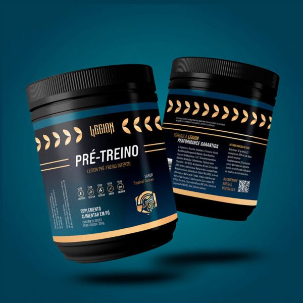 Pré Treino | Beta-Alanina | Arginina | Taurina | Cafeína Natural | Citrulina Malato - Legion Nutrition